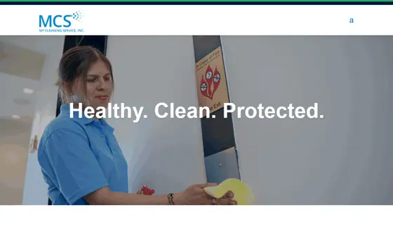 Mycleaningservice website preview
