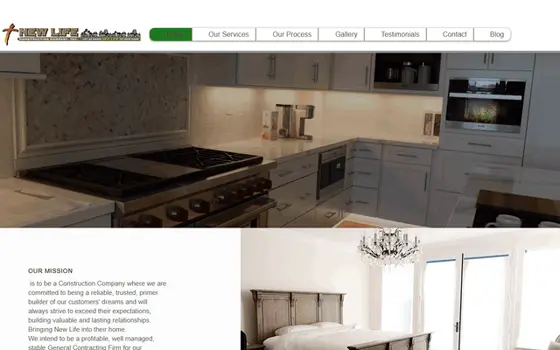 Newlifeconstructionsd website preview