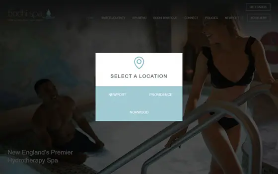 Thebodhispa website preview
